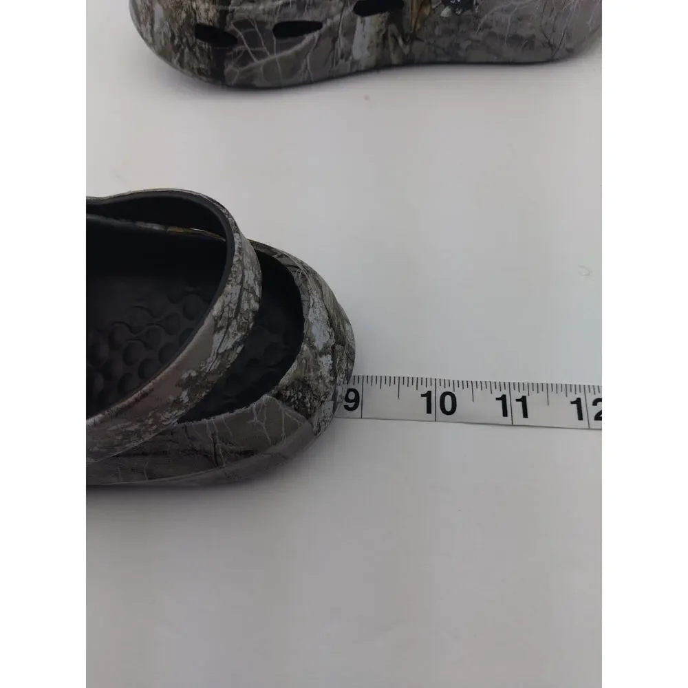 Kids Classic Camo Garden Clogs For Boys Girls Lightweight Adjustable Water si-31